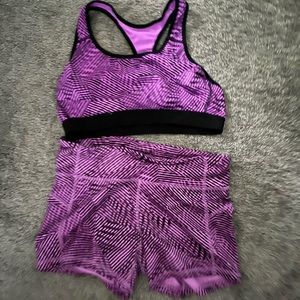 Champion gym set - sport bra & shirt